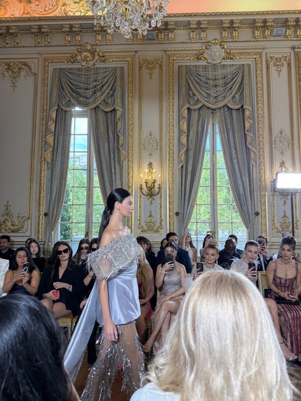 Isabella Duarte at Paris Fashion Week